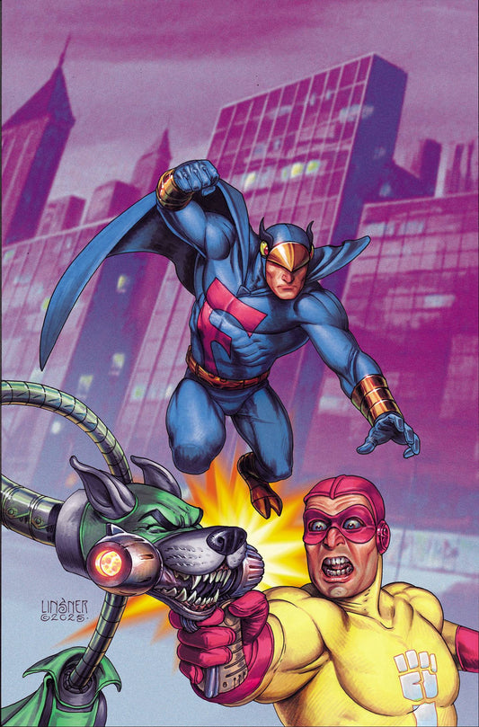 THE BLUE FALCON & DYNOMUTT #1 CVR O 15 COPY INCV LINSNER VIR