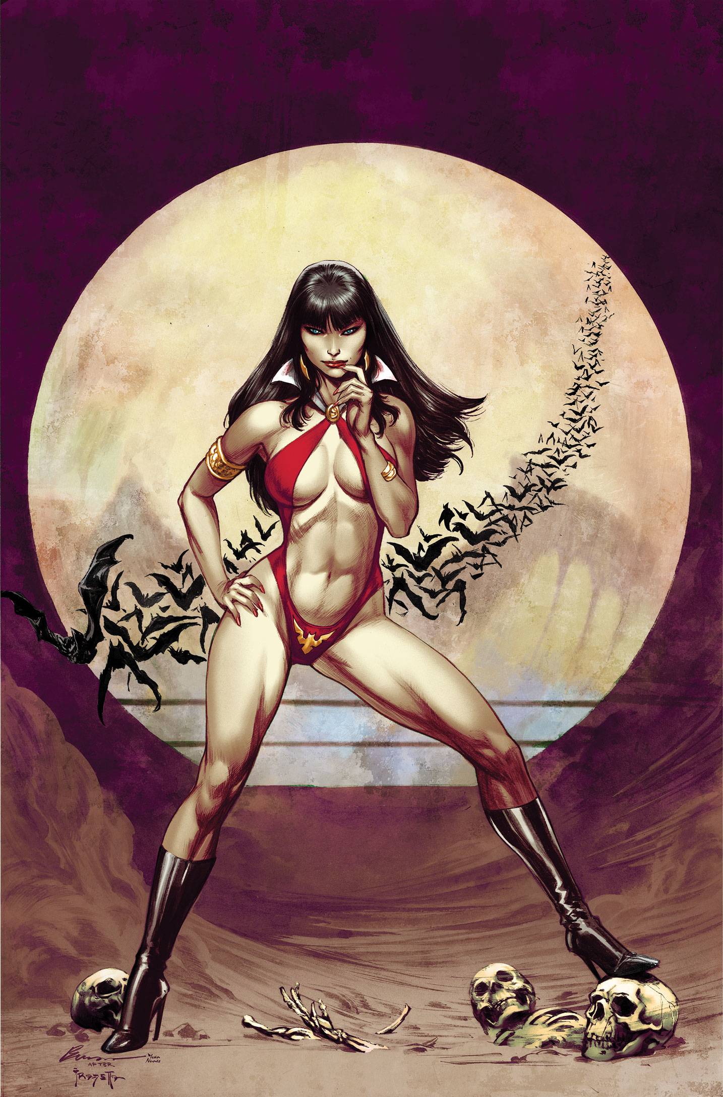 VAMPIRELLA HALLOWEEN HORROR #1 CVR H BUZZ FOIL VIR