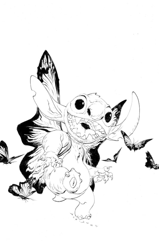 STITCH #2 CVR J 15 COPY INCV JAE LEE LINE ART VIR (C: 1-1-2)