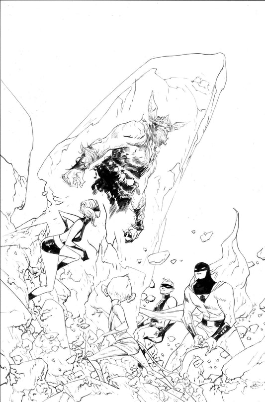 SPACE GHOST (2025) #3 CVR I 15 COPY INCV LEE LINE ART VIR (C