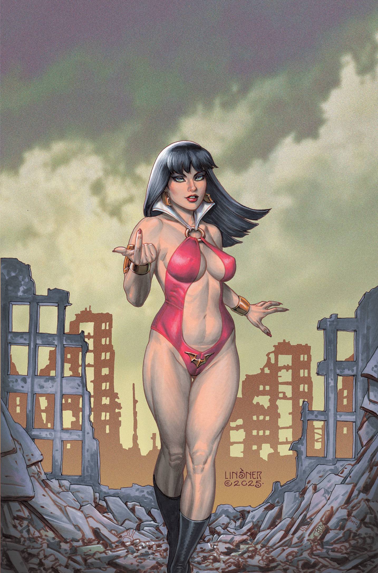VAMPIRELLA ARMAGEDDON #3 CVR I 15 COPY INCV LINSNER VIR (C: