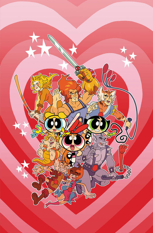 THUNDERCATS THE POWERPUFF GIRLS #4 CVR I 15 COPY INCV VIR (C