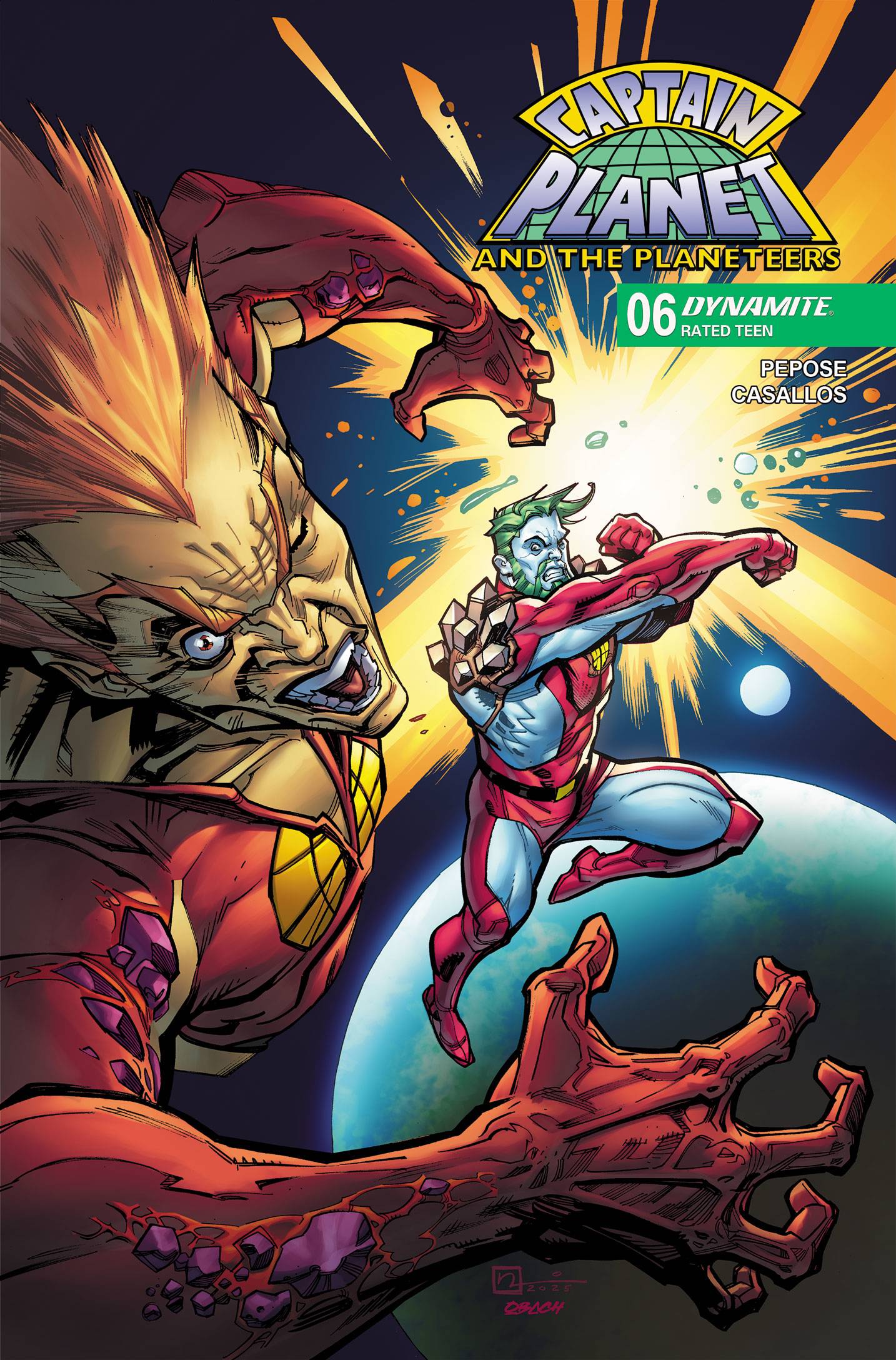 CAPTAIN PLANET #6 CVR A CHAD HARDIN (C: 1-1-2)