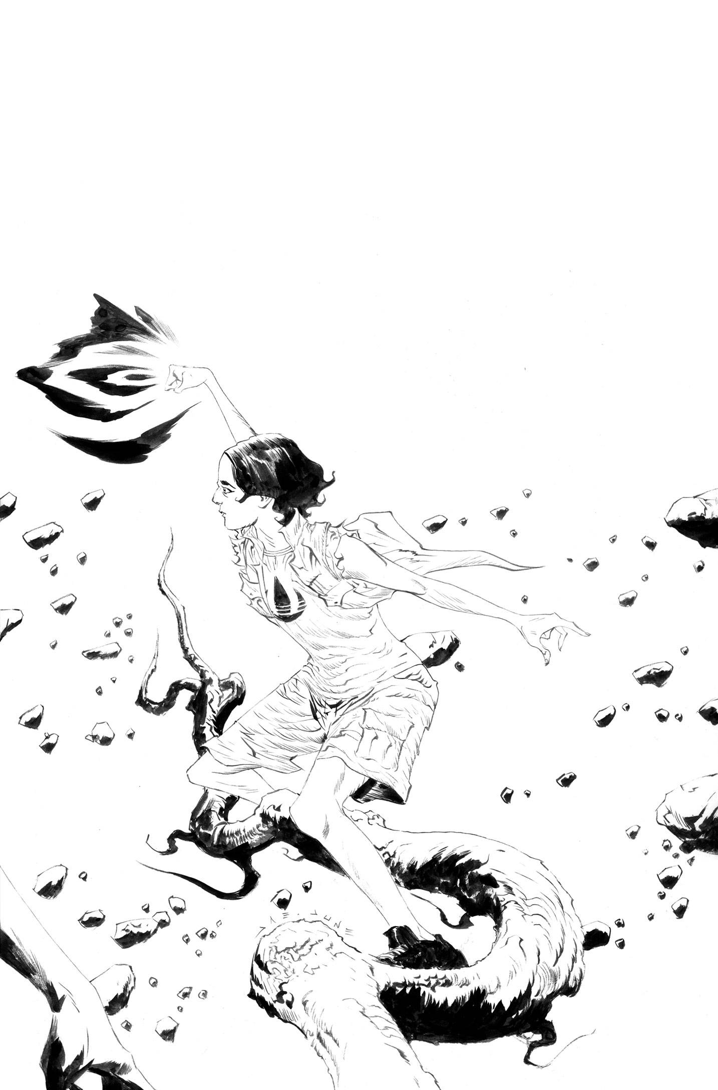 CAPTAIN PLANET #6 CVR I 15 COPY INCV JAE LEE LINE ART VIR (C