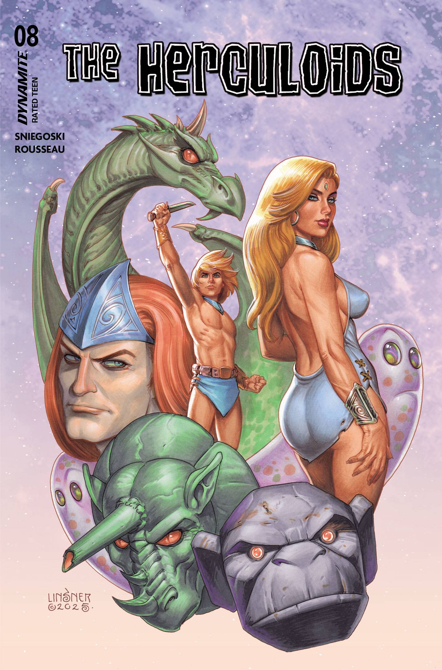 THE HERCULOIDS #8 CVR B JOSEPH MICHAEL LINSNER (C: 1-1-2)