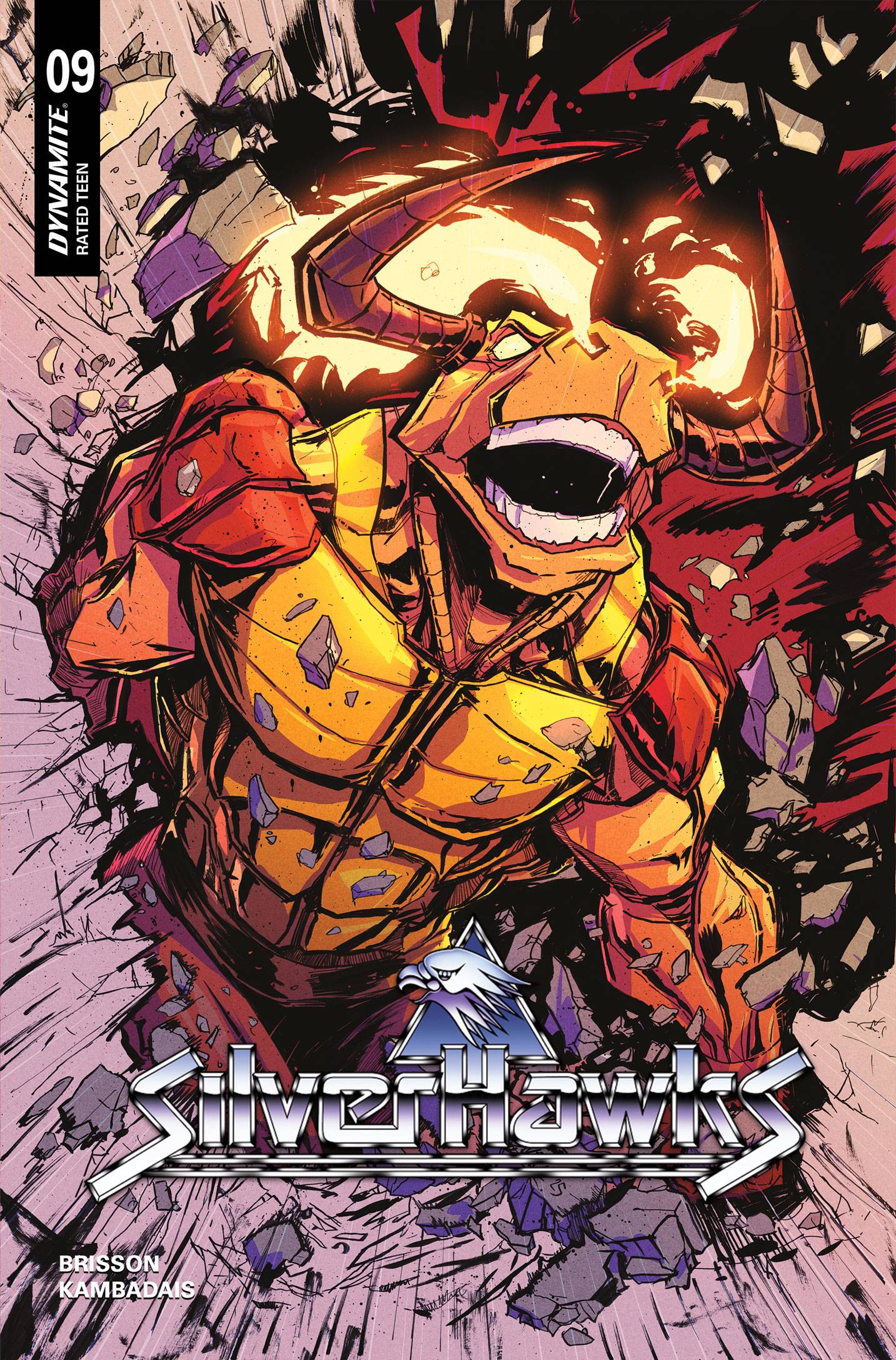 SILVERHAWKS #9 CVR G 10 COPY INCV BATTLE DAMAGE ORIGINAL (C: