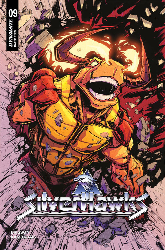 SILVERHAWKS #9 CVR G 10 COPY INCV BATTLE DAMAGE ORIGINAL (C: