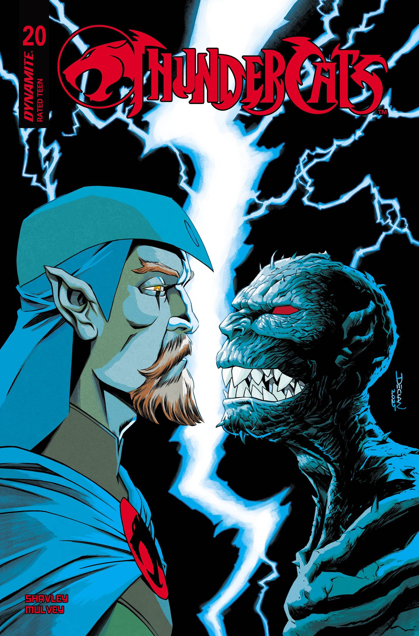 THUNDERCATS #20 CVR B DECLAN SHALVEY (C: 1-1-2)