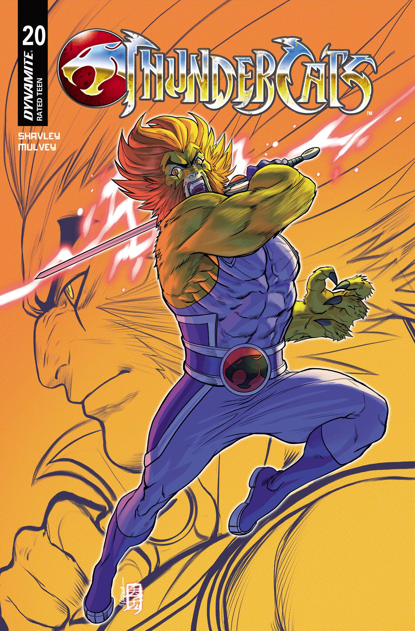 THUNDERCATS #20 CVR D DREW MOSS (C: 1-1-2)