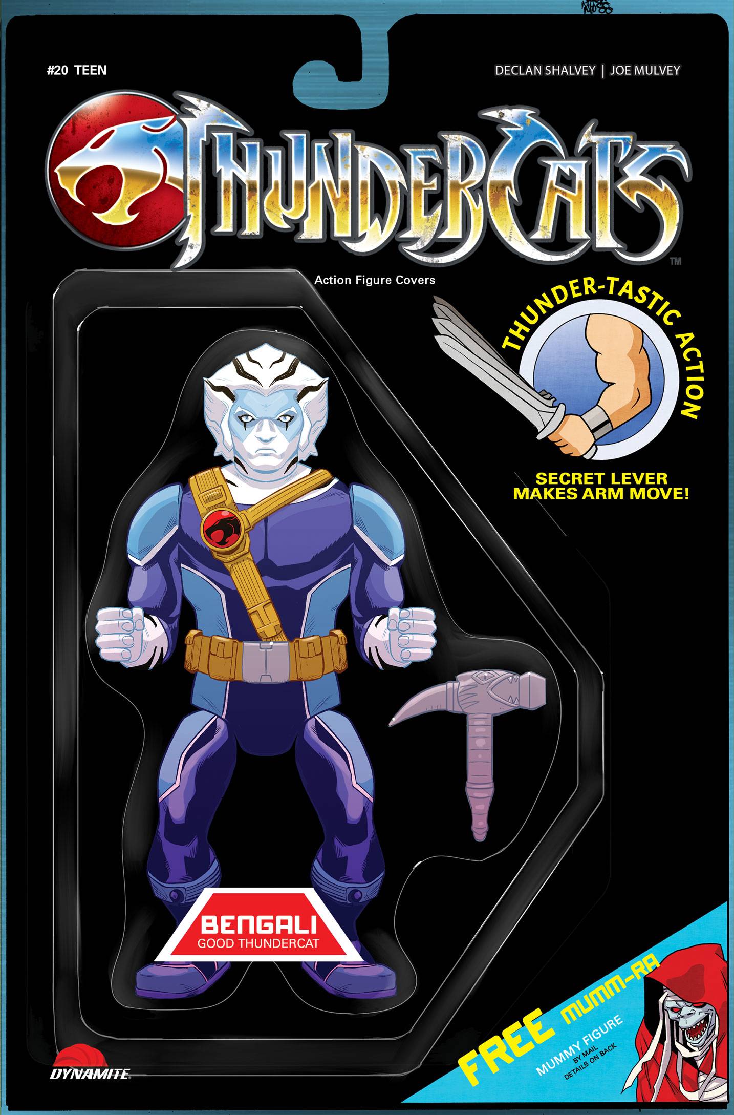 THUNDERCATS #20 CVR F ACTION FIGURE DREW MOSS (C: 1-1-2)