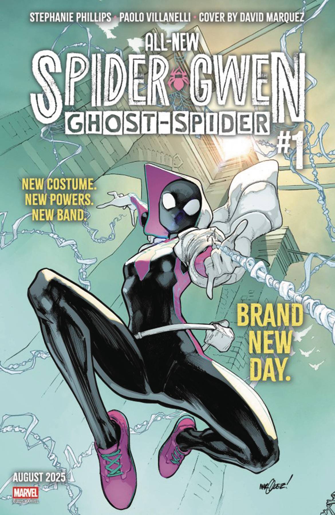 DF ALL NEW SPIDER GWEN GHOST SPIDER #1 PHILLIPS SGN (C: 0-1-