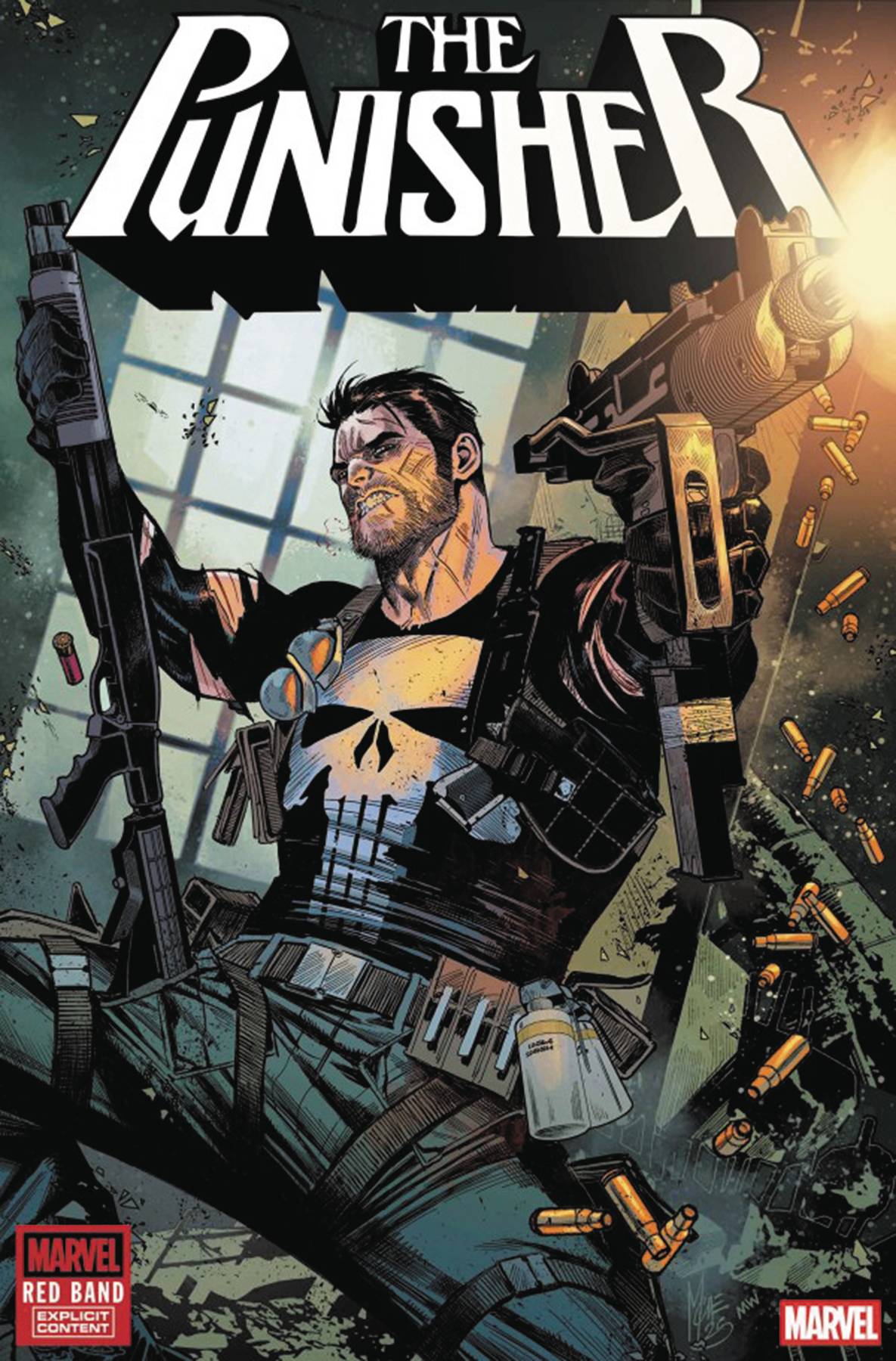 DF PUNISHER RED BAND #1 PERCY SGN (C: 0-1-2)