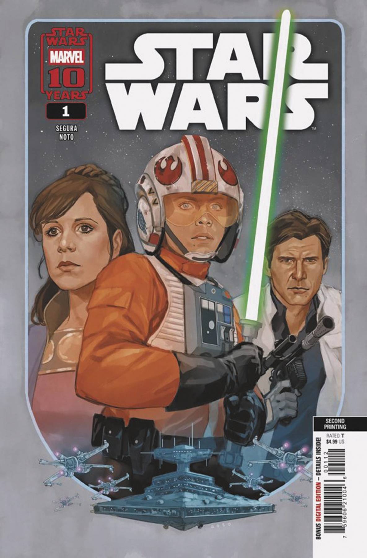 DF STAR WARS #1 2ND PTG SEGURA SGN (C: 0-1-2)