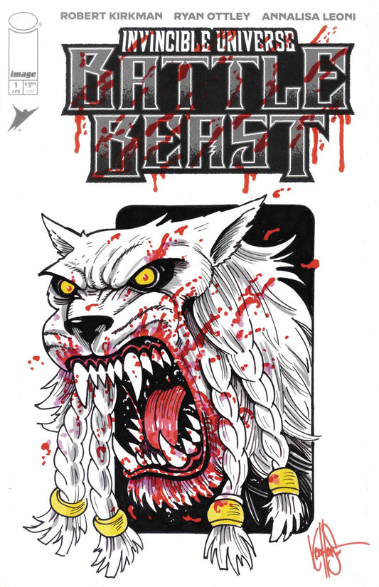 DF BATTLE BEAST #1 HAESER BATTLE BEAST SKETCH (C: 0-1-2)