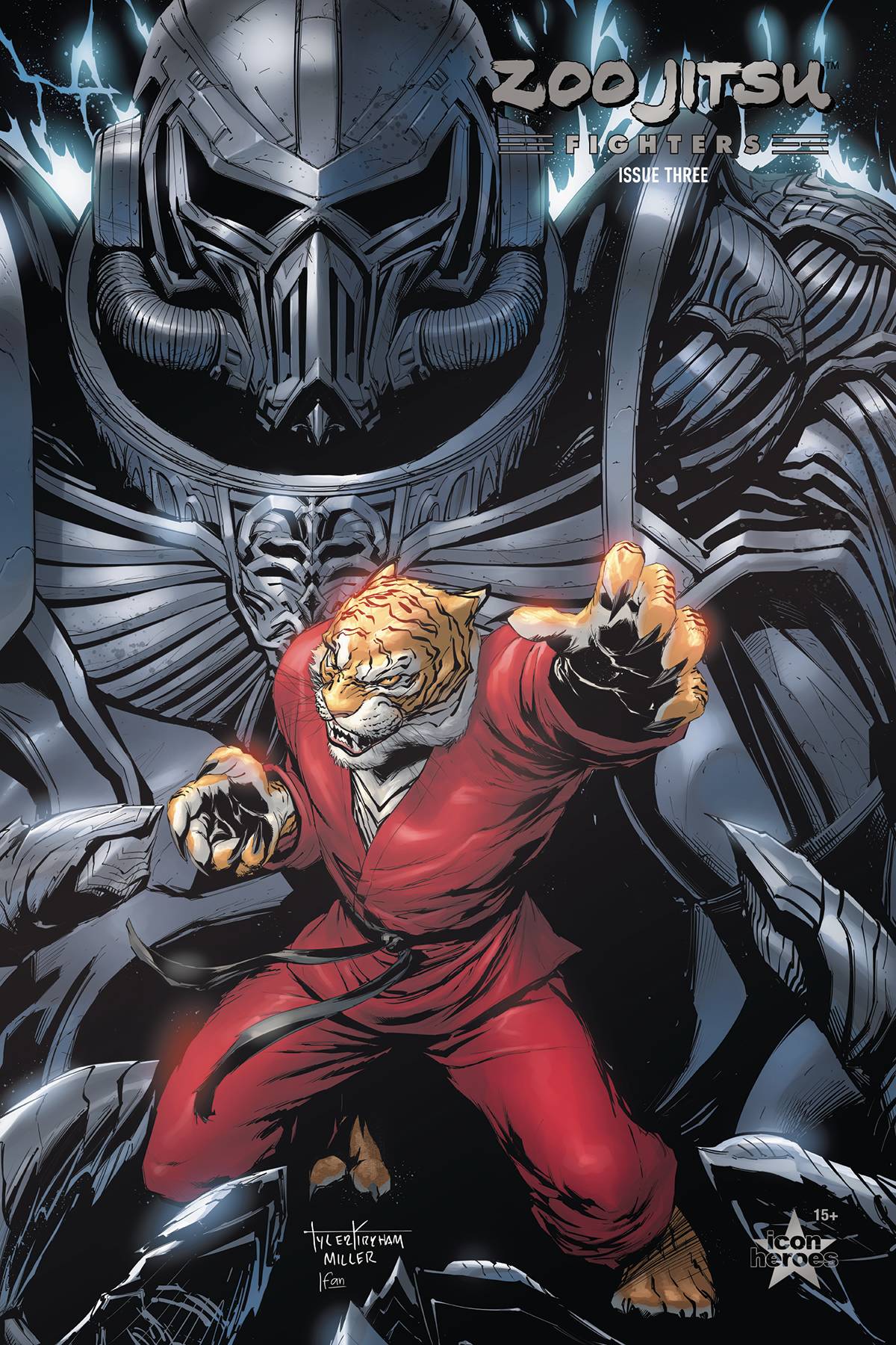 ZOO JITSU FIGHTERS #3 (OF 4) CVR D KIRKHAM FOIL (C: 0-1-2)