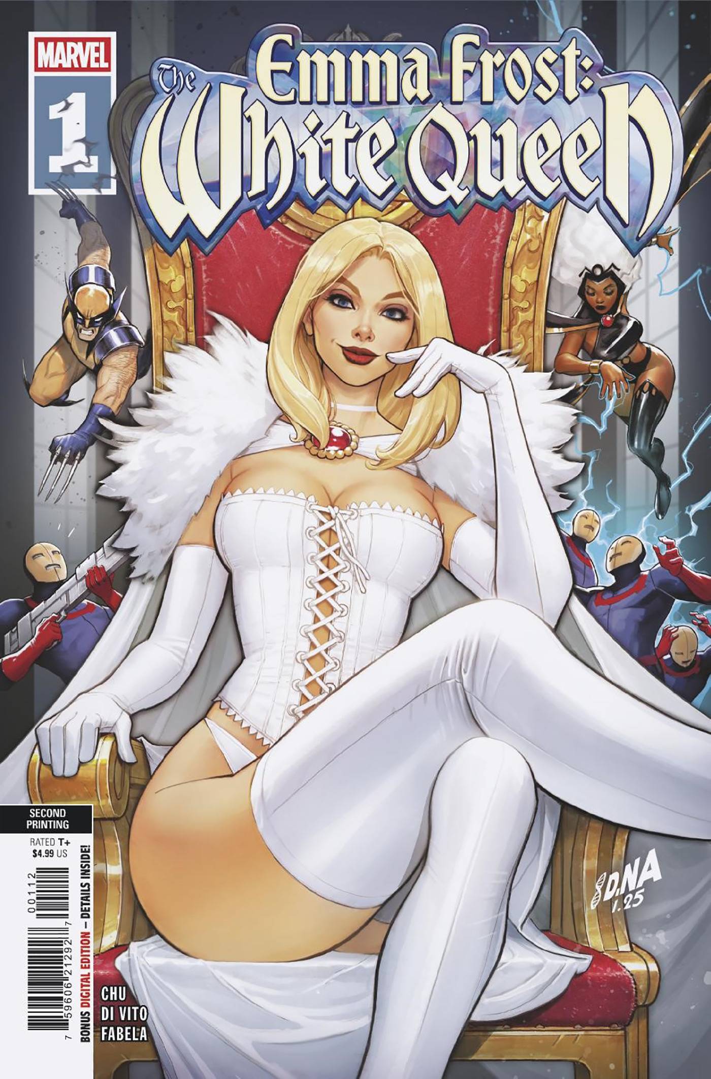 EMMA FROST WHITE QUEEN #1 2ND PTG CVR A NAKAYAMA