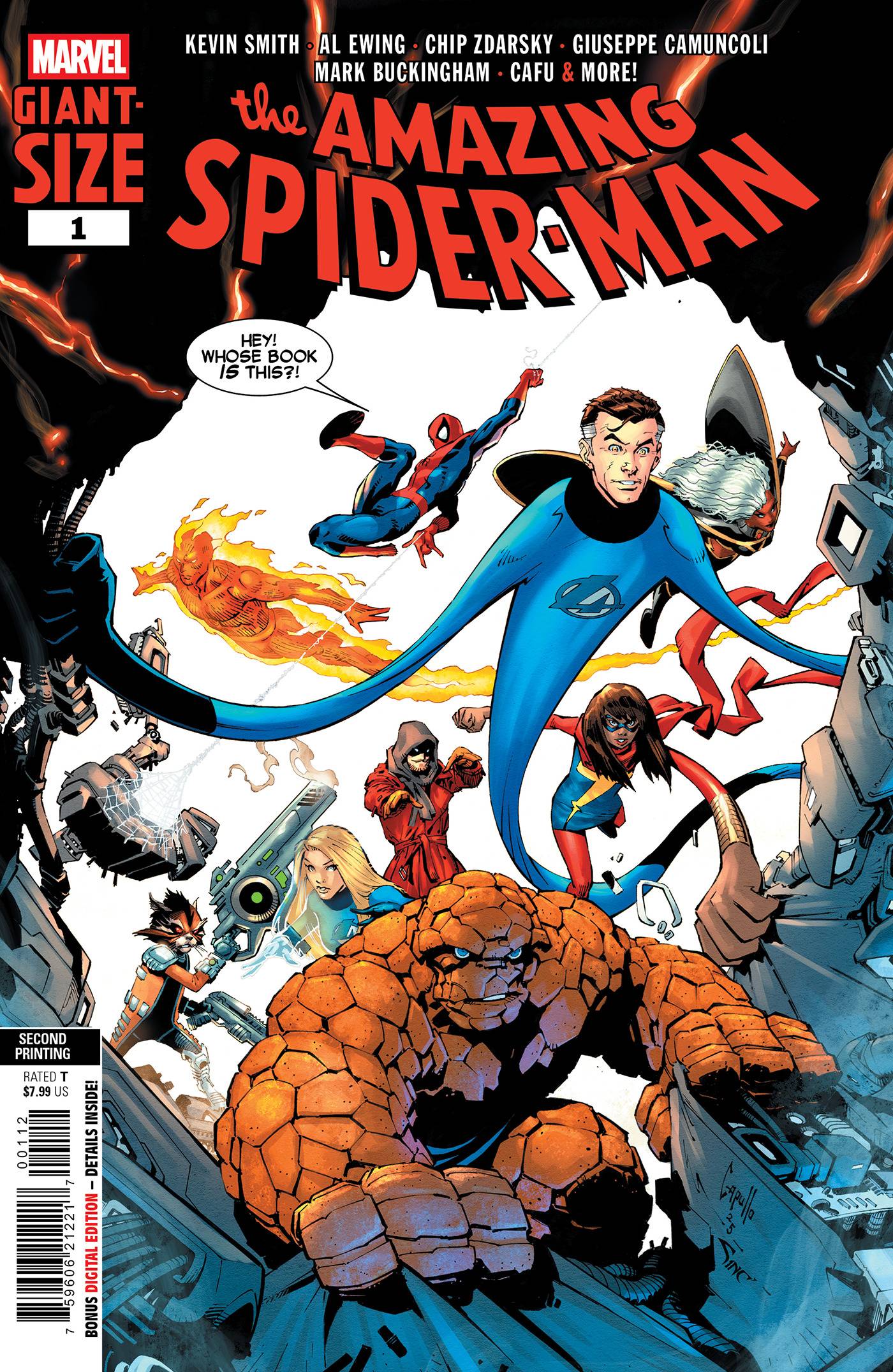 GIANT SIZE AMAZING SPIDER-MAN #1 2ND PTG CVR A CAPULLO