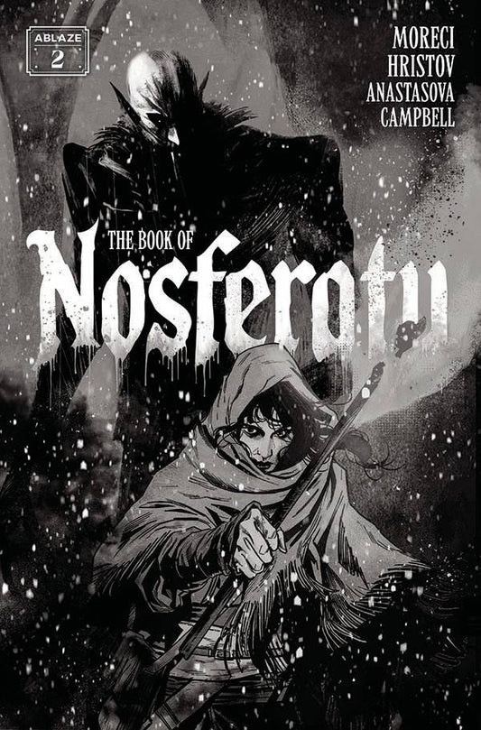 BOOK OF NOSFERATU #2 CVR B HRISTOV B&W (MR)