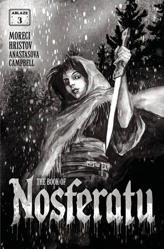 BOOK OF NOSFERATU #3 CVR B HRISTOV B&W (MR)