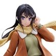 Rascal Does Not Dream Mai Sakurajima Winter Wear Statue