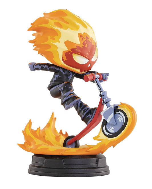 MARVEL ANIMATED STYLE GHOST RIDER STATUE (C: 1-1-2)