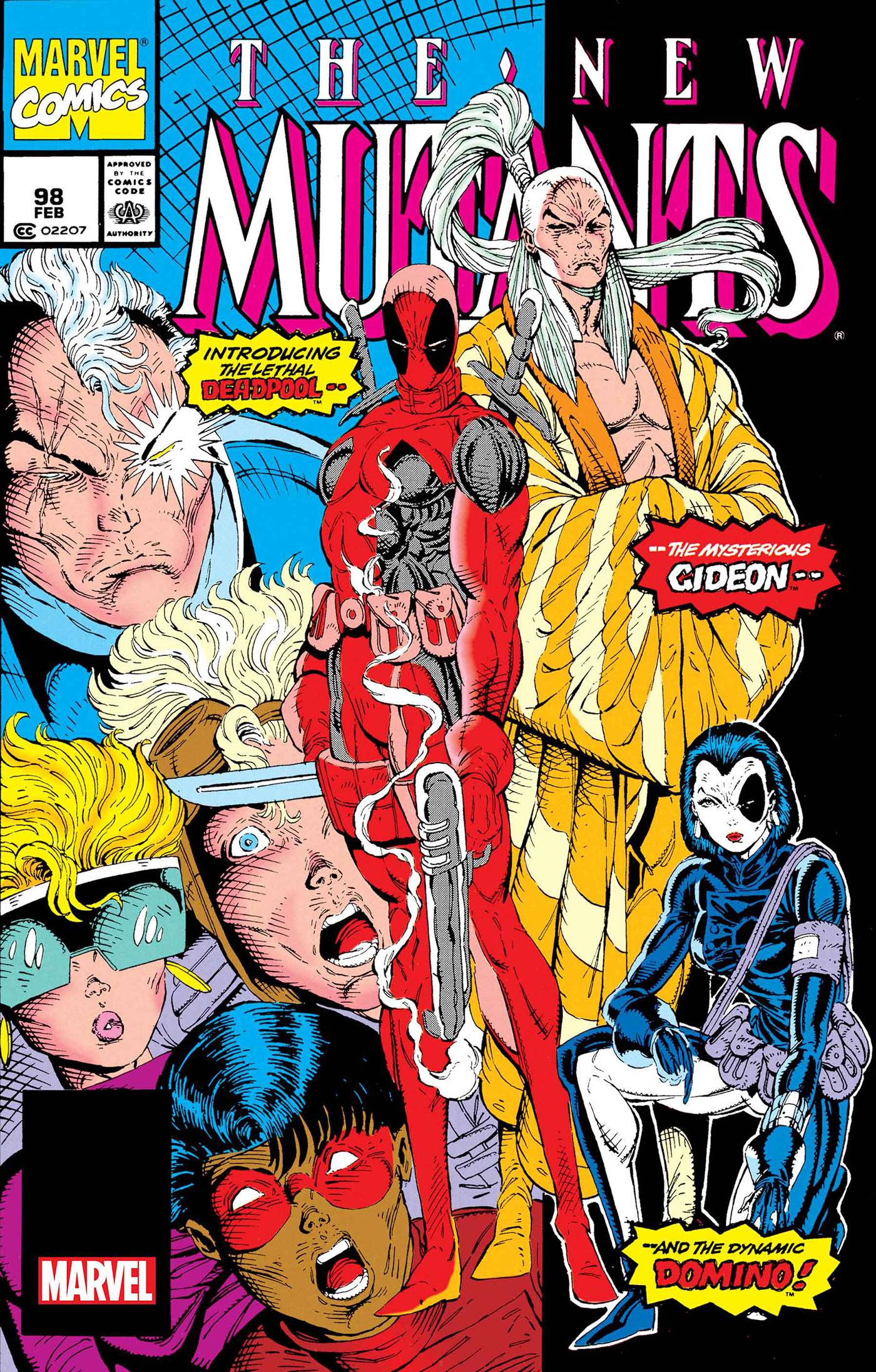 NEW MUTANTS #98 FACSIMILE EDITION POSTER