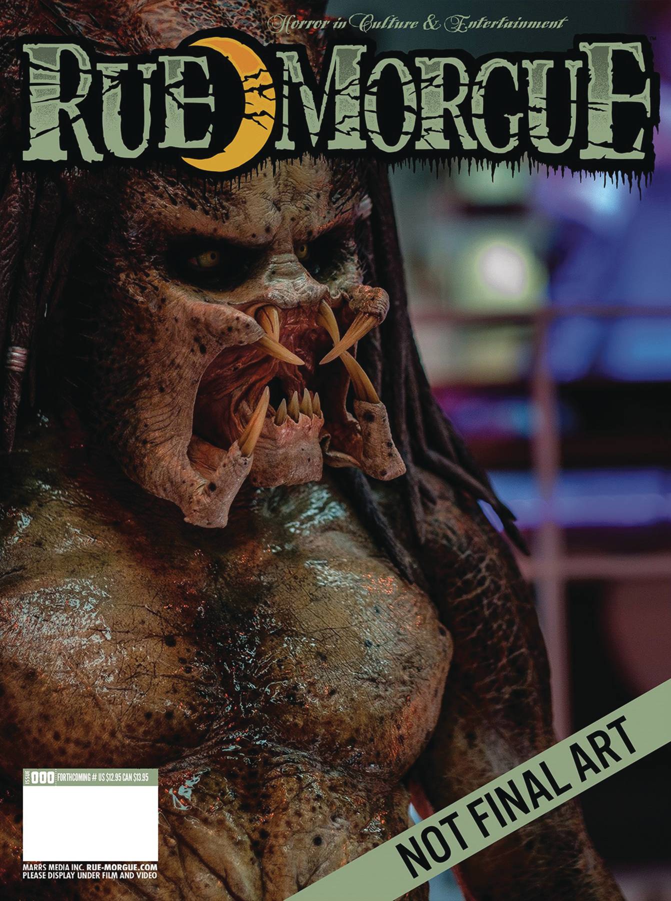 RUE MORGUE MAGAZINE #218 (C: 0-1-1)