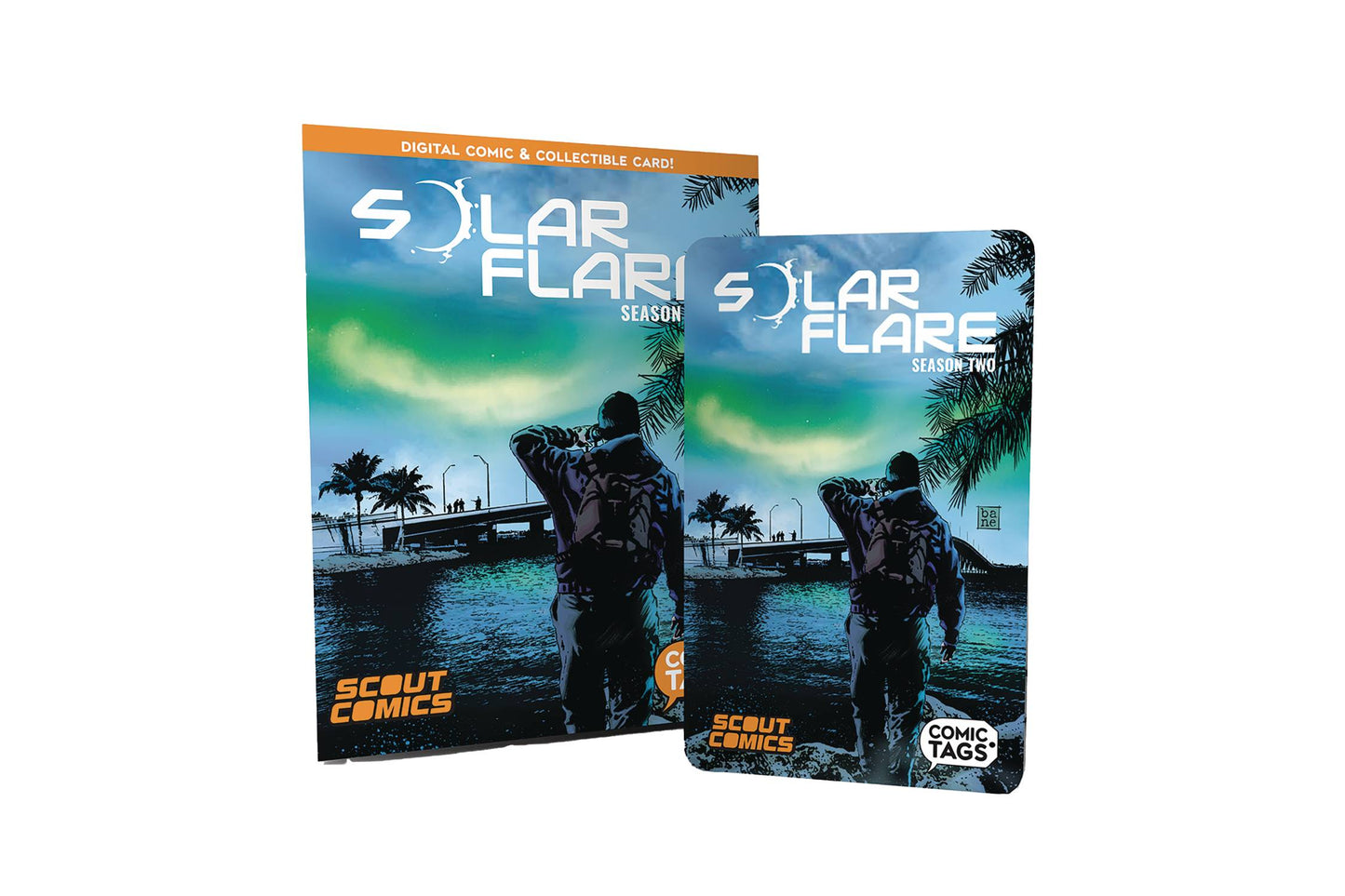 SOLAR FLARE SEASON 2 PORT CHARLOTTE COMIC TAG (C: 0-1-1)