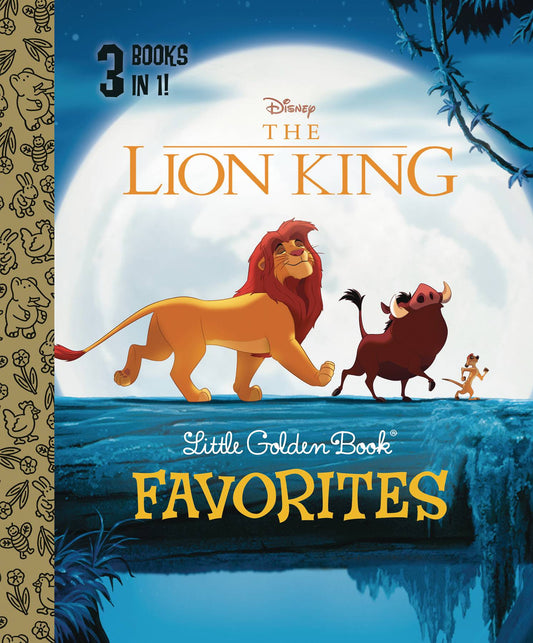 DISNEY LION KING FAVORITES LITTLE GOLDEN BOOK HC (C: 0-1-0)