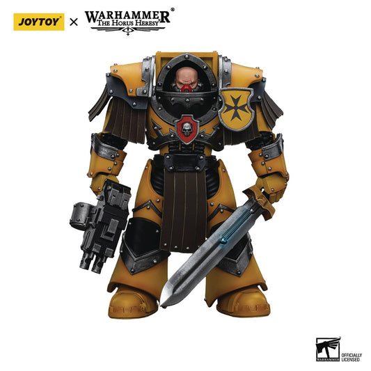 JT WH40K IMPERIAL FISTS TERMINATOR SGT POWER SWORD 1/18 AF (