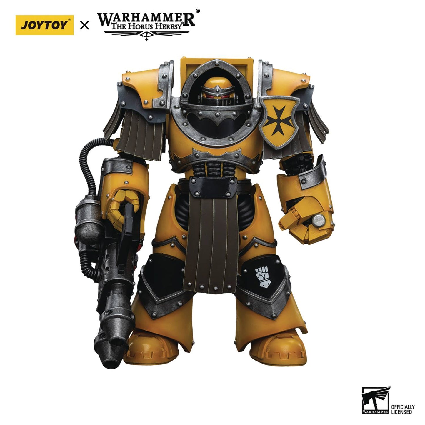 JT WH40K IMPERIAL FISTS TERMINATOR HVY FLAMER 1/18 AF (NET)