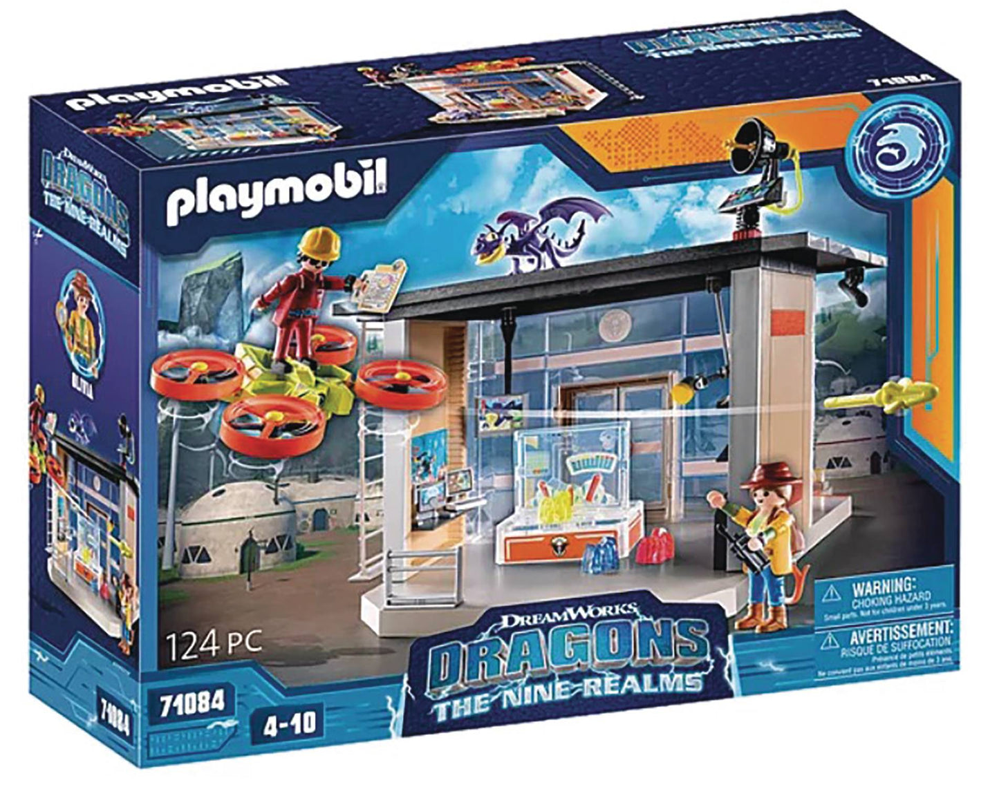 PLAYMOBIL DRAGONS NINE REALMS ICARIS LAB PLAY-SET (NET) (C: