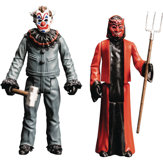 HAUNT CLOWN & DEVIL 3.75IN FIGURE 2 PACK (NET) (C: 1-1-2)