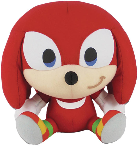 SONIC THE HEDGEHOG CHIBI KNUCKLES 7IN SITTING PLUSH (C: 1-1-