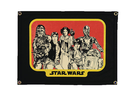 STAR WARS CHARACTER CAMP FLAG (NET) (C: 0-1-2)